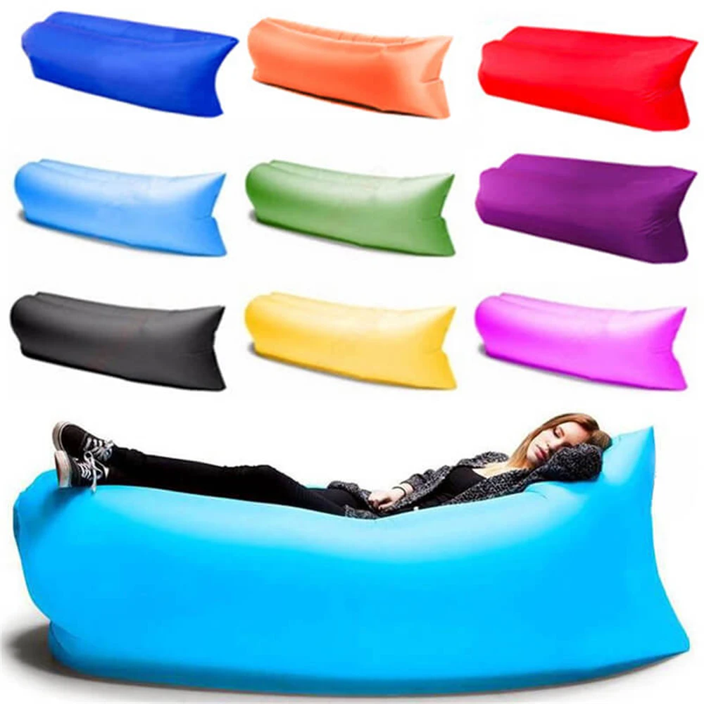 Beach Inflatable Sofa Picnic Camping Chair Lazy Ultralight Sleeping Bag Outdoor Furniture Air Bed Inflatable Chair Lounger
Beach Inflatable Sofa Picnic Camping Chair Lazy Ultralight Sleeping Bag Outdoor Furniture Air Bed Inflatable Chair Lounger