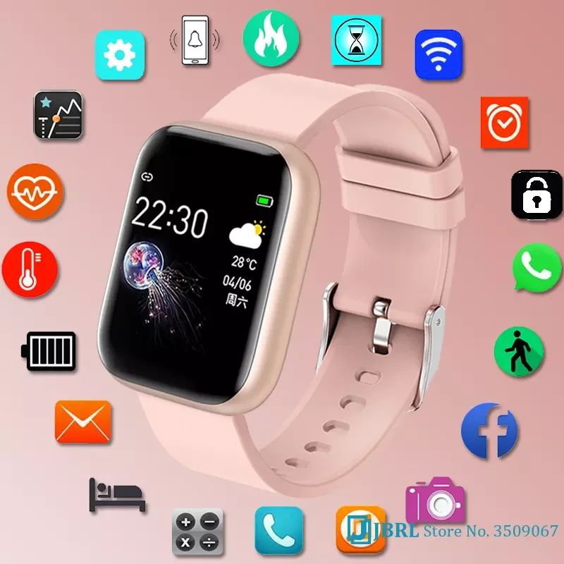Touch Smart Watch Children Kids Smartwatch For Girls Boys Bluetooth-compatible Smart Clock Students Fitness Tracker Smart-watch
Touch Smart Watch Children Kids Smartwatch For Girls Boys Bluetooth-compatible Smart Clock Students Fitness Tracker Smart-watch