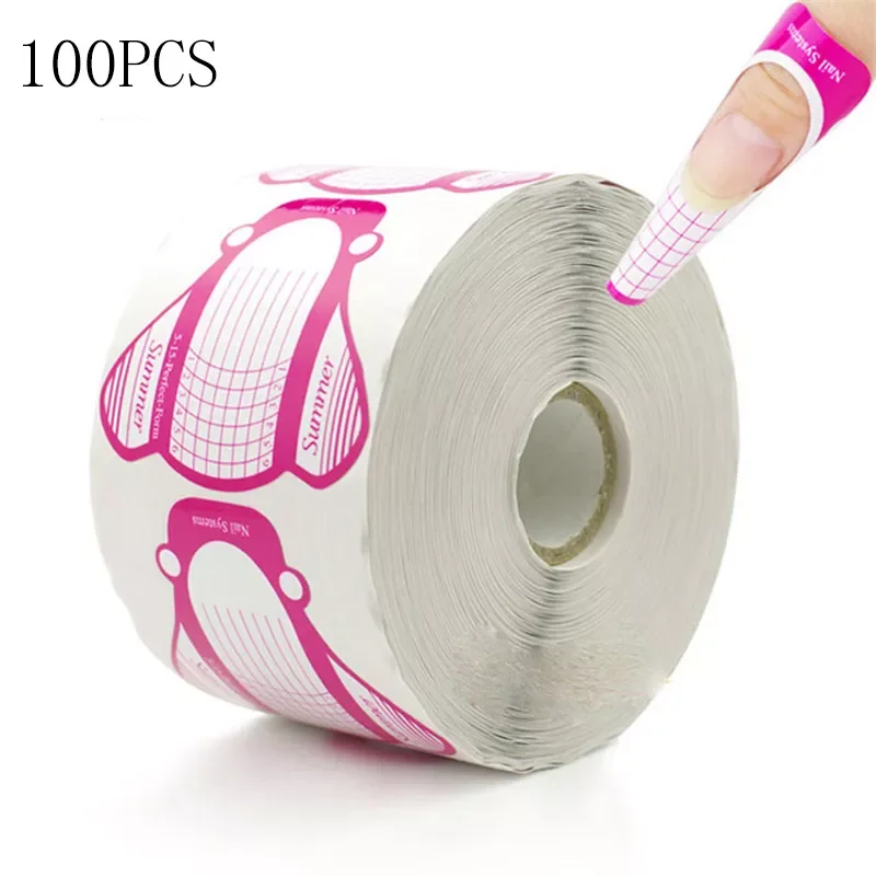 100Pcs Professional Nail Forms Nail Extension Forms Women Salon French Acrylic Nail Sticker Art Tools
100Pcs Professional Nail Forms Nail Extension Forms Women Salon French Acrylic Nail Sticker Art Tools