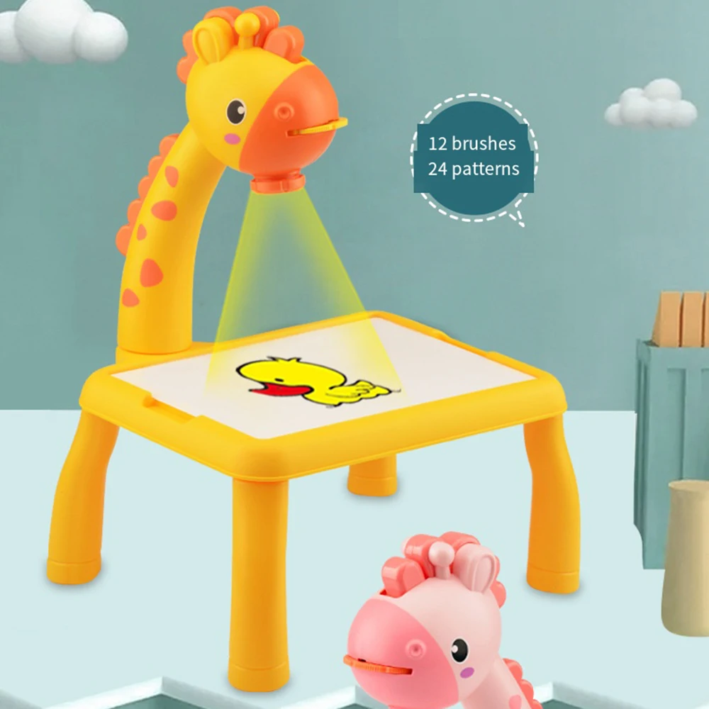 Children's Intelligent Projection Drawing Board Multifunctional Children's Writing Board Children's Educational Toy Drawing Tool
Children's Intelligent Projection Drawing Board Multifunctional Children's Writing Board Children's Educational Toy Drawing Tool