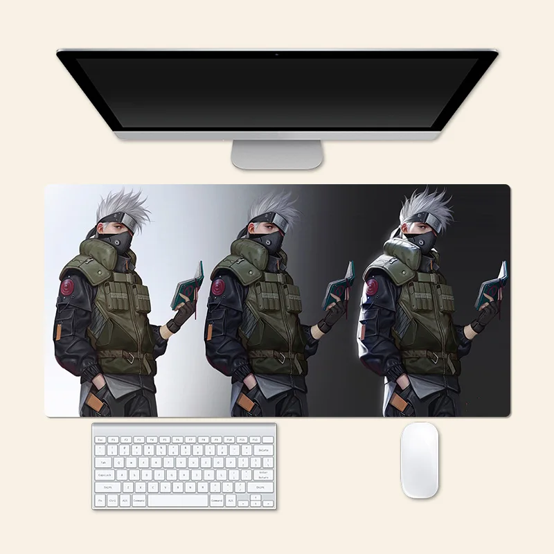 Большой коврик для мыши игровой коврик Hatake Kakashi Ninja аниме сексуальный креативный Настольный игровой коврик офисный коврик для мыши
Большой коврик для мыши игровой коврик Hatake Kakashi Ninja аниме сексуальный креативный Настольный игровой коврик офисный коврик для мыши