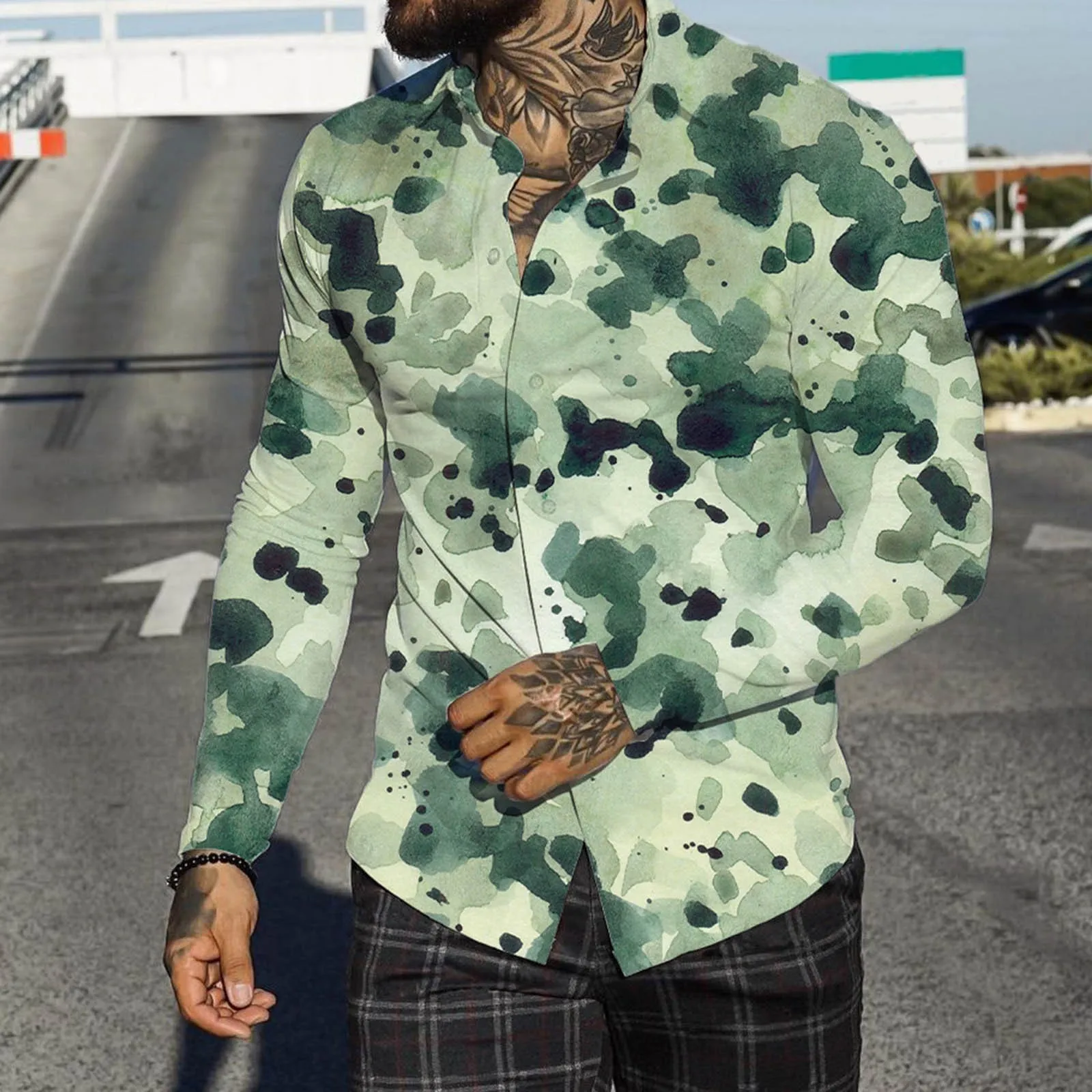 White T Shirts for Men Men Autumn Winter Single Breasted Casual Lapel Full Print Beach Long Sleeve Vacation Heat Gear Mens
White T Shirts for Men Men Autumn Winter Single Breasted Casual Lapel Full Print Beach Long Sleeve Vacation Heat Gear Mens