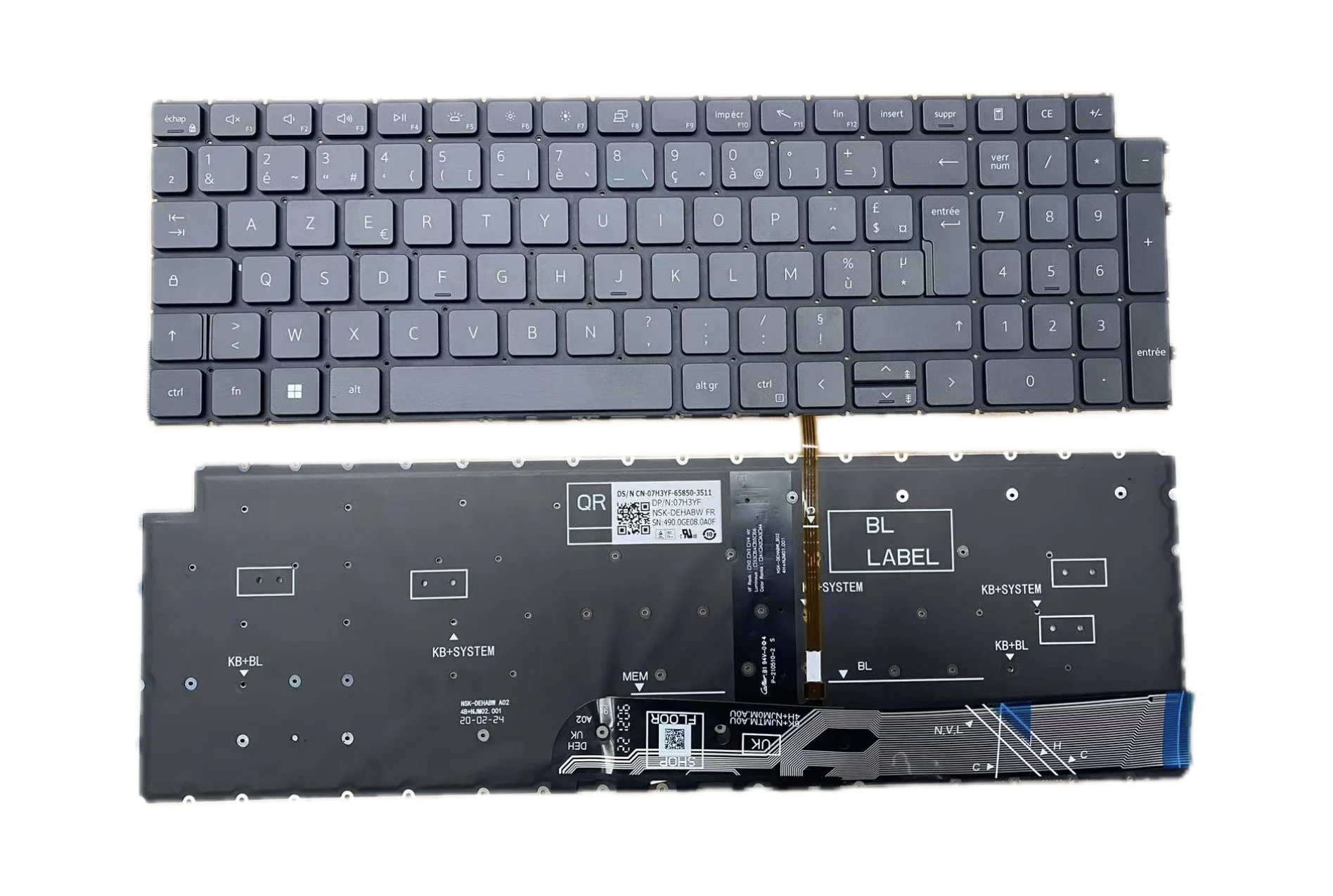 FR/US New Black French Keyboard For Dell Vostro 15 3510 3515 3525 3520 5510 5515 P106F Backlit 
FR/US New Black French Keyboard For Dell Vostro 15 3510 3515 3525 3520 5510 5515 P106F Backlit
