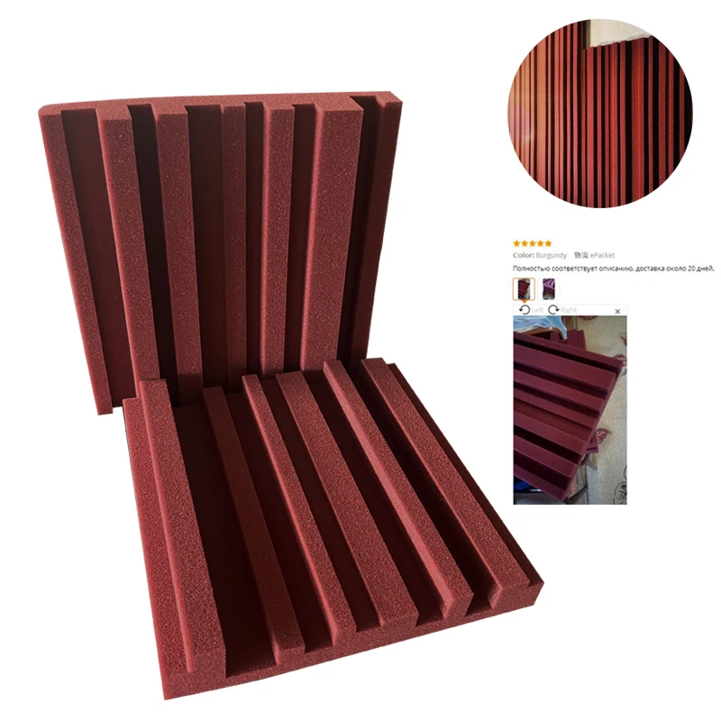 12 шт., звукопоглощающие панели из пеноматериала
12 шт., звукопоглощающие панели из пеноматериала