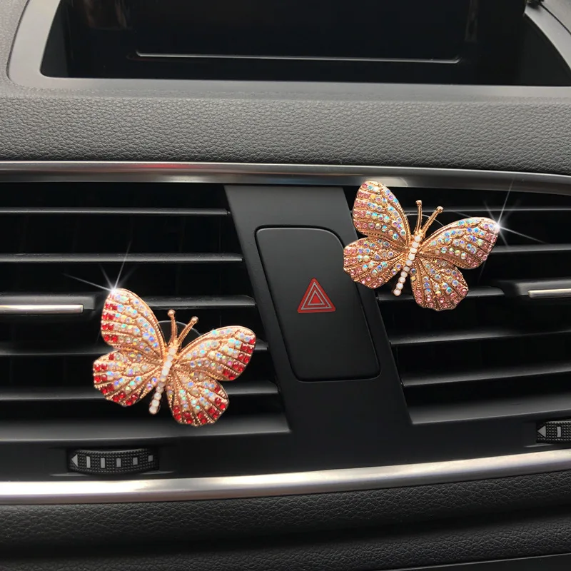 Car Air Outlet Perfume Clip Exquisite Butterfly Diamond Air Conditioning Air Outlet Jewelry Goddess Car Aromatherapy Clip
Car Air Outlet Perfume Clip Exquisite Butterfly Diamond Air Conditioning Air Outlet Jewelry Goddess Car Aromatherapy Clip