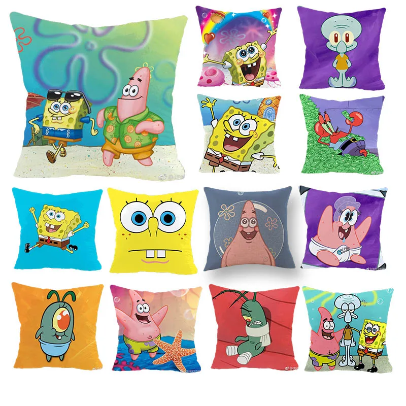 New Animation Spongebob Squarepants Cartoon Pillow Children's Toys Plush Toys Kawaii Birthday Christmas Gift
New Animation Spongebob Squarepants Cartoon Pillow Children's Toys Plush Toys Kawaii Birthday Christmas Gift