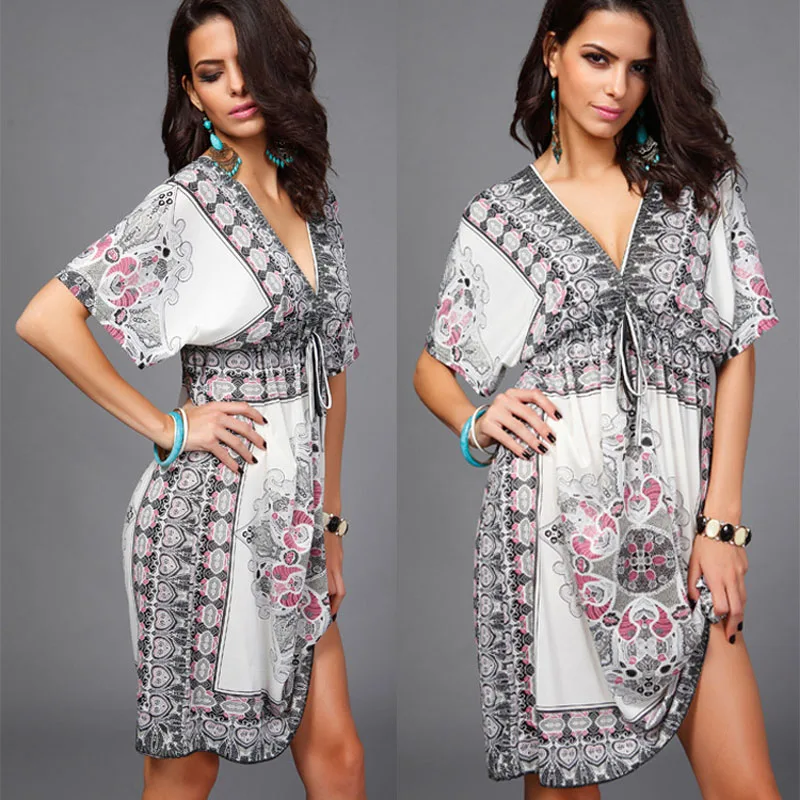 Loose Women Nightgowns Silk Night Dress Sexy V-Neck Casual Home Dress Night Shirt Floral Print Sleepwear Satin Soft Nightwear
Loose Women Nightgowns Silk Night Dress Sexy V-Neck Casual Home Dress Night Shirt Floral Print Sleepwear Satin Soft Nightwear
