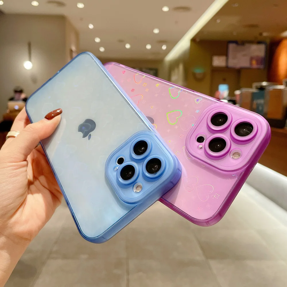 Love Heart Laser Case For Iphone 13 Pro Max 11 12 7 8 6 6s Plus Xr X Xs Max SE 2020 13 Mini Cover Len Protection Silicon Funda
Love Heart Laser Case For Iphone 13 Pro Max 11 12 7 8 6 6s Plus Xr X Xs Max SE 2020 13 Mini Cover Len Protection Silicon Funda