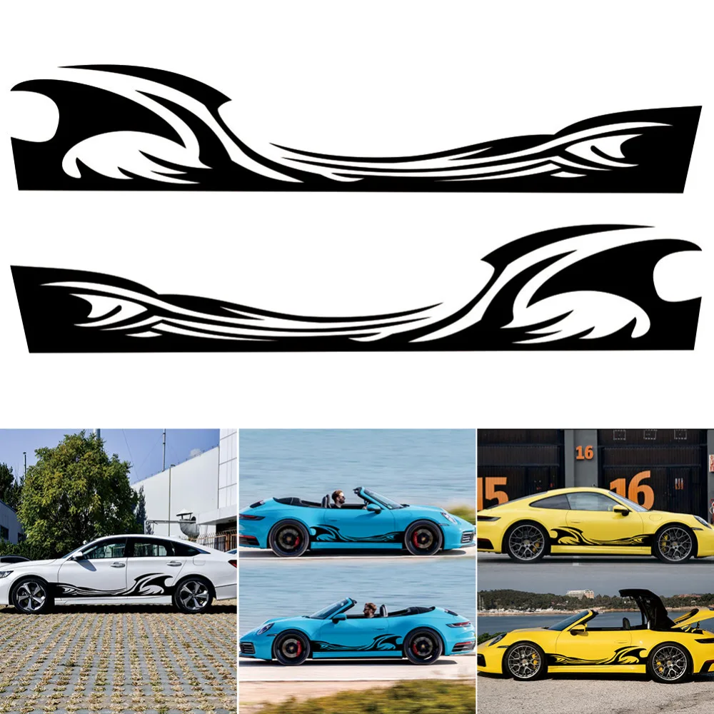 2pcs Race Sports Stickers Spray Flames Side Door Car Stickers and Decal Fire Stripe Whole Body Vehicle Auto Decoration
2pcs Race Sports Stickers Spray Flames Side Door Car Stickers and Decal Fire Stripe Whole Body Vehicle Auto Decoration