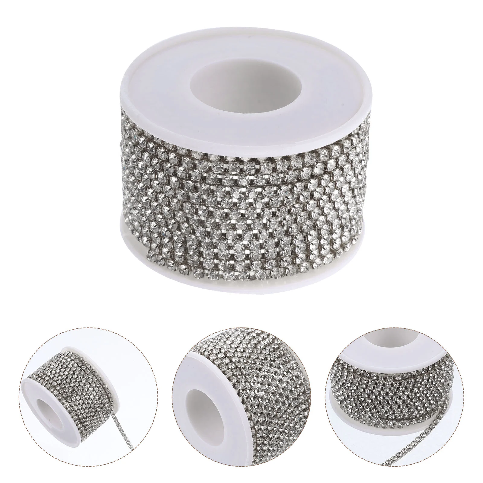 1 Roll of Clothes Chain Decor DIY Hat Wedding Clothes Patch Brooch Creative Shape Rhinestone Chain
1 Roll of Clothes Chain Decor DIY Hat Wedding Clothes Patch Brooch Creative Shape Rhinestone Chain
