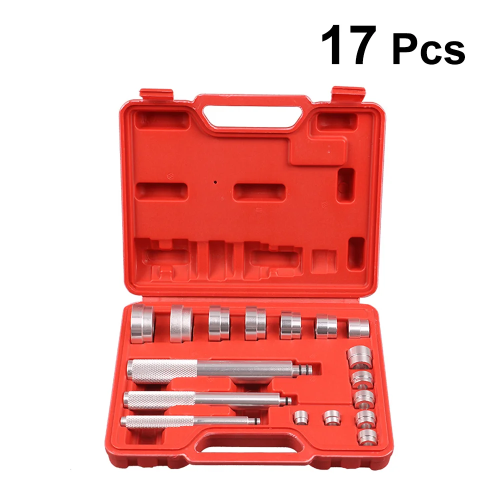 17PCS/Set Bearing Removal Kit Aluminum Easy to Use Light Weight Bearing Tool for Vehicle Automobile Car
17PCS/Set Bearing Removal Kit Aluminum Easy to Use Light Weight Bearing Tool for Vehicle Automobile Car