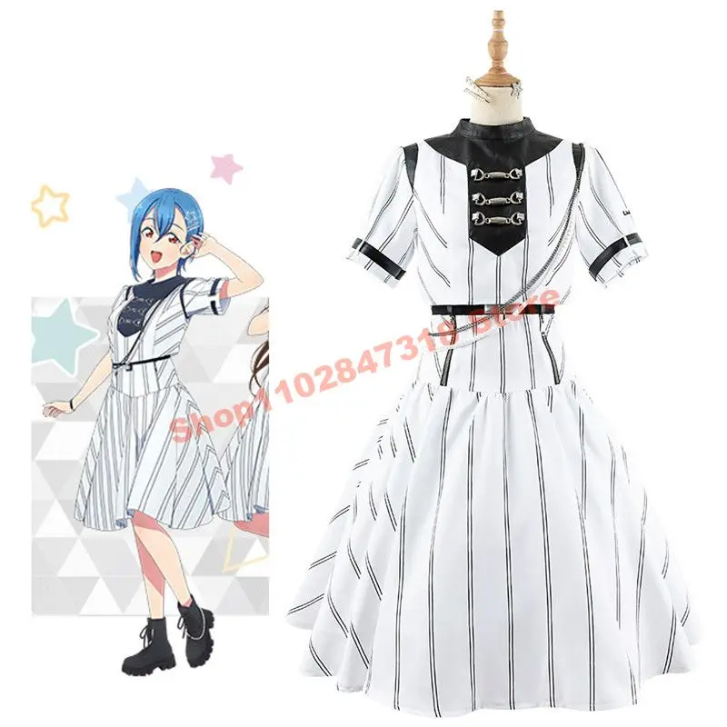 Прекрасно! Суперзвезда! Wakana Косплей Shiki костюм Liella! Школьные Поющие костюмы Idol
Прекрасно! Суперзвезда! Wakana Косплей Shiki костюм Liella! Школьные Поющие костюмы Idol