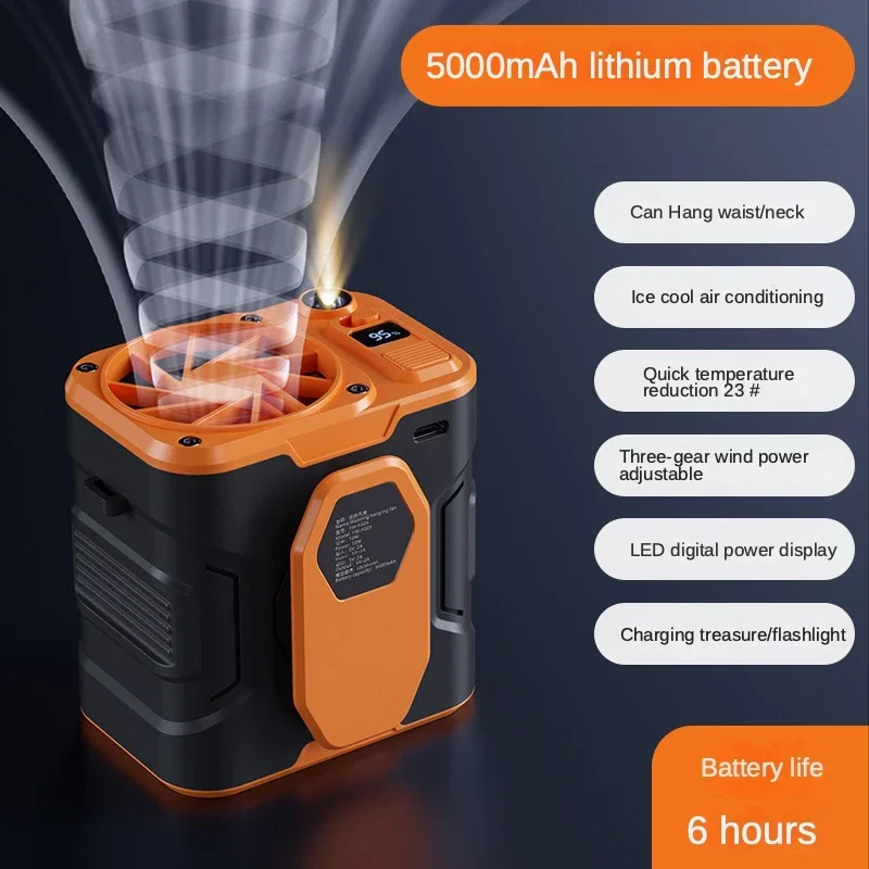 Портативный поясной вентилятор
Портативный поясной вентилятор