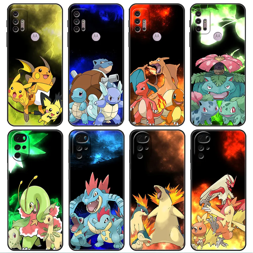 Pokemon Cute Pikachu Case For Motorola G30 G60 Edge 20 G9 G22 G8 Power G31 G500 G50 30 Pro Black Soft Phone Capas
Pokemon Cute Pikachu Case For Motorola G30 G60 Edge 20 G9 G22 G8 Power G31 G500 G50 30 Pro Black Soft Phone Capas