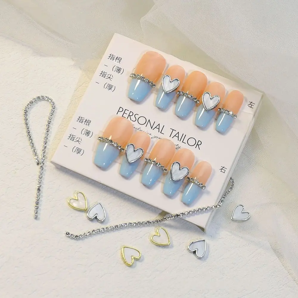 Nail Charm Chain Set 3D Fritillaria Shell Love Heart Alloy Nail Art Metal Manicure Nails Accessories Chains DIY Nail Charms
Nail Charm Chain Set 3D Fritillaria Shell Love Heart Alloy Nail Art Metal Manicure Nails Accessories Chains DIY Nail Charms