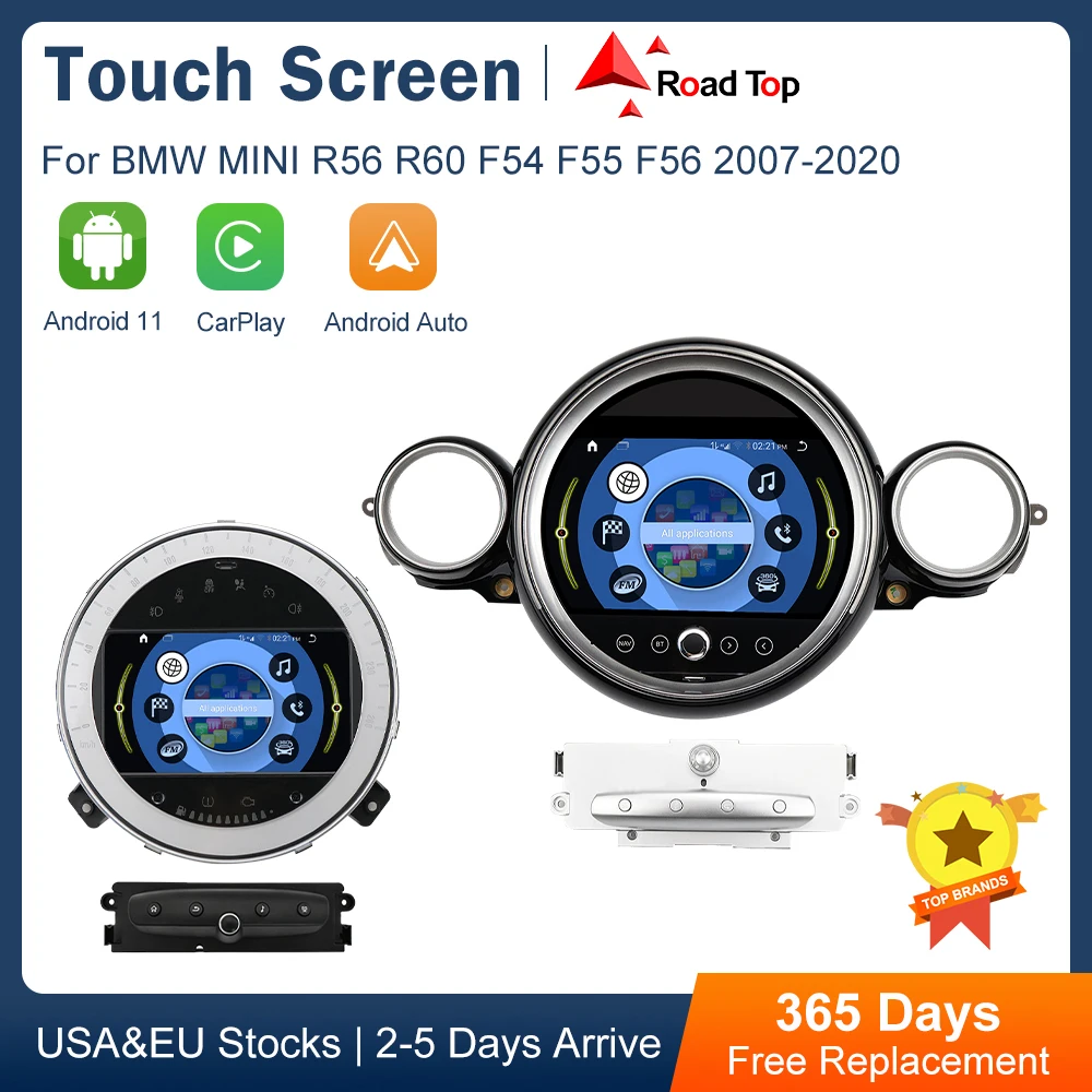 Android 11 Touch Screen Multimedia Player BT For BMW MINI R56/ R60/ F54/F55/F56 2007-2016 Monitor Stereo Display Navigation
Android 11 Touch Screen Multimedia Player BT For BMW MINI R56/ R60/ F54/F55/F56 2007-2016 Monitor Stereo Display Navigation