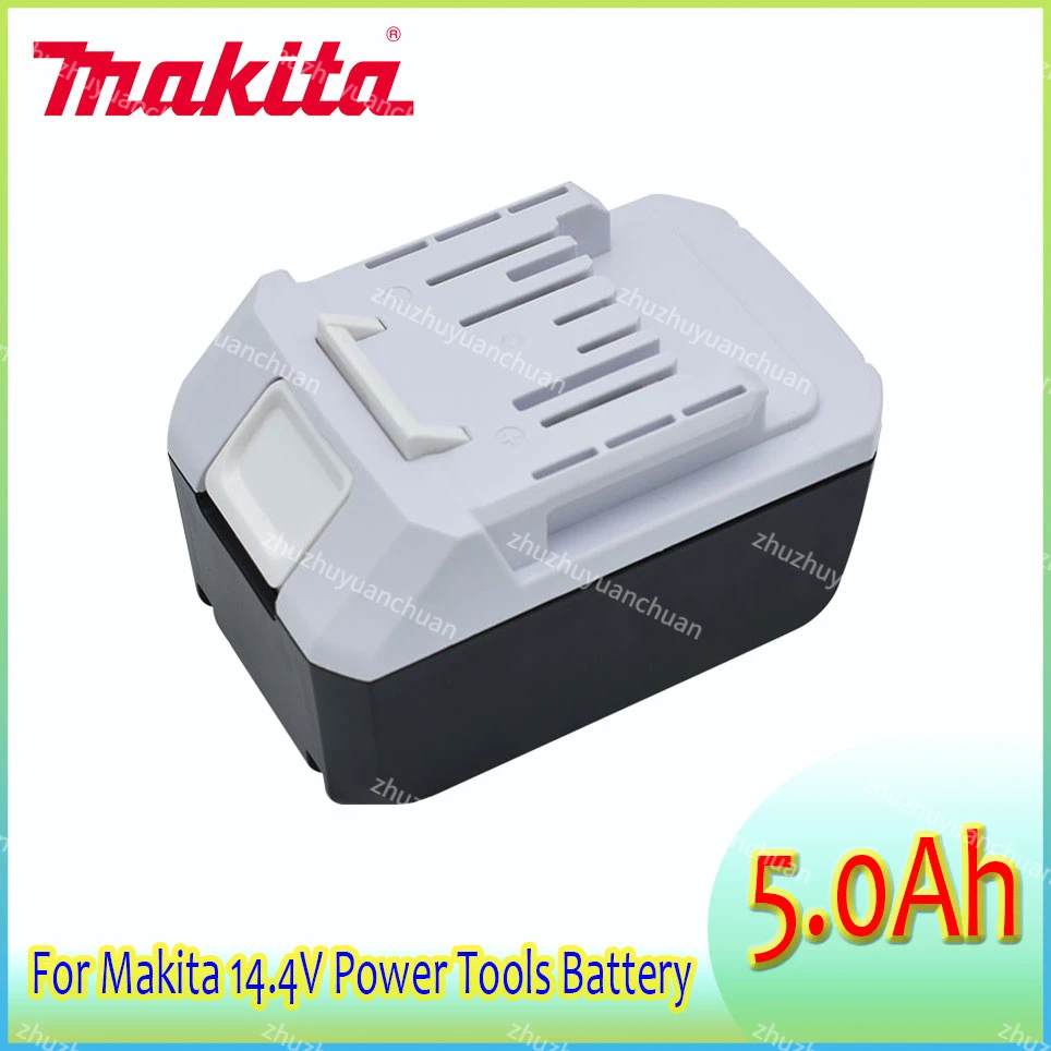 Makita 14.4V 5.0AH Original Rechargeable Li-Ion Battery For Makita Mak BL1413G BL1460G DC18WA UH480D UH520D UM165D UR140D DMR106
Makita 14.4V 5.0AH Original Rechargeable Li-Ion Battery For Makita Mak BL1413G BL1460G DC18WA UH480D UH520D UM165D UR140D DMR106