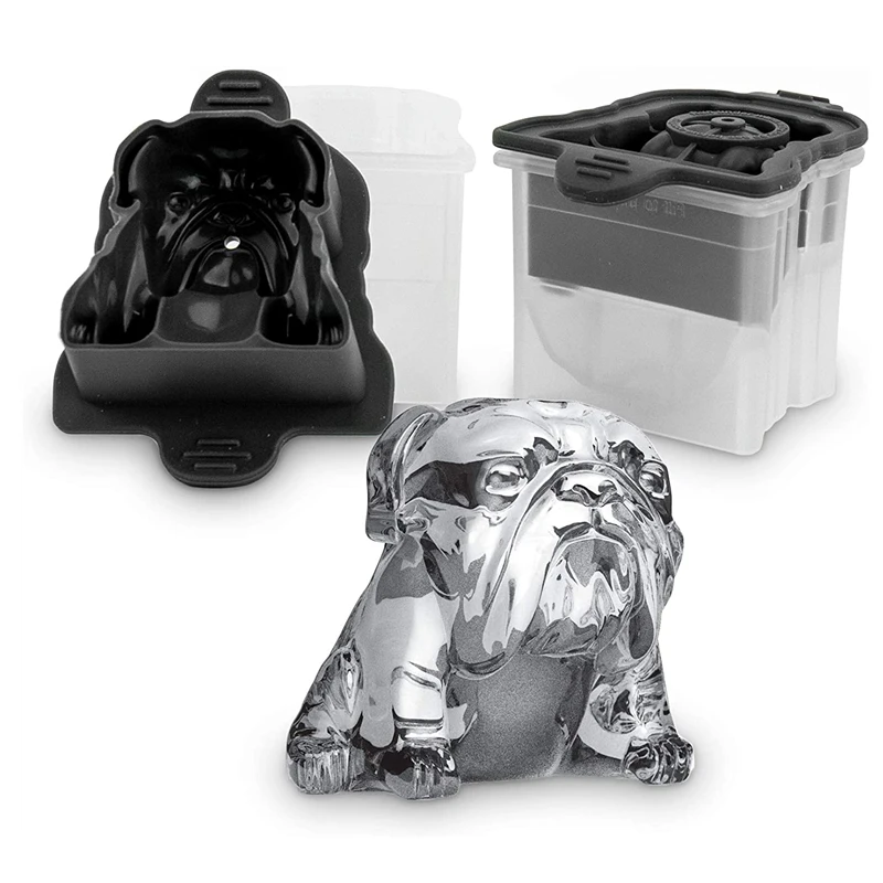 1pcs ice cube maker Bulldog shape home Forms Large cube Bar Silicone Mold Sphere Party drink Spirits Whiskey Stackable Freezer
1pcs ice cube maker Bulldog shape home Forms Large cube Bar Silicone Mold Sphere Party drink Spirits Whiskey Stackable Freezer