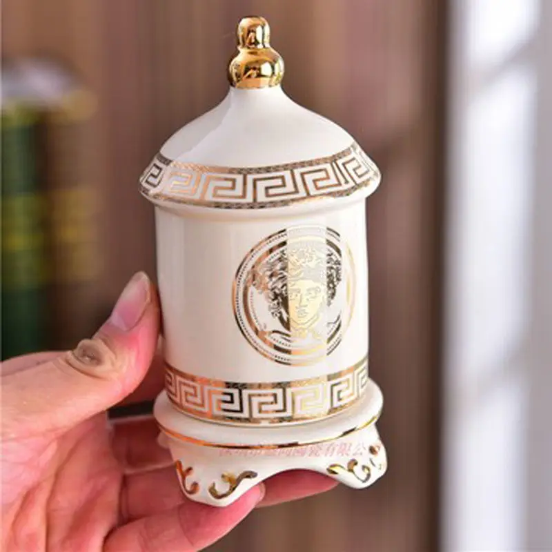 European Style Ceramics Toothpick Box Table Decorated Toothpick Storage Box European Ceramics Toothpick Holder Contain Dispenser
European Style Ceramics Toothpick Box Table Decorated Toothpick Storage Box European Ceramics Toothpick Holder Contain Dispenser