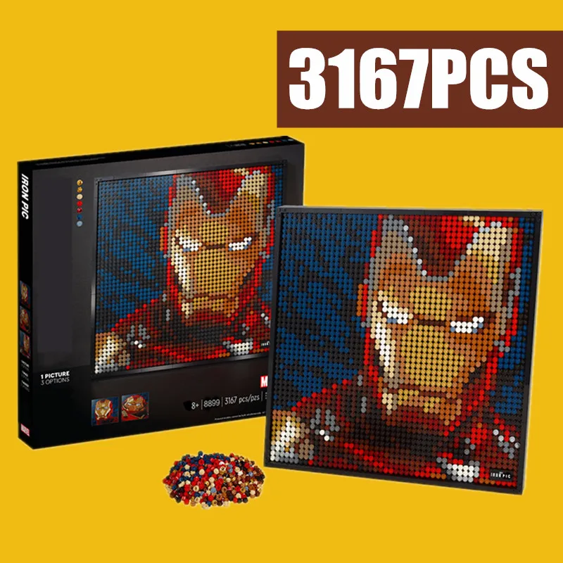 Disney Marvel Avengers Pixel Art Decorative Mosaic Star Space Wars Painting Avatar Heroes Building Block Brick Gift Kid Diy Toy
Disney Marvel Avengers Pixel Art Decorative Mosaic Star Space Wars Painting Avatar Heroes Building Block Brick Gift Kid Diy Toy