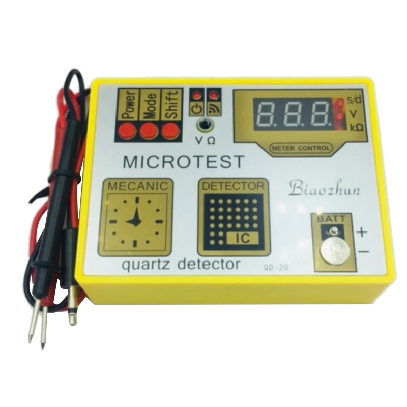 QD-20 Watch Maintenance Tool Quartz Movement Tester Made In China Watch Movement Tester Can Measure The Battery
QD-20 Watch Maintenance Tool Quartz Movement Tester Made In China Watch Movement Tester Can Measure The Battery
