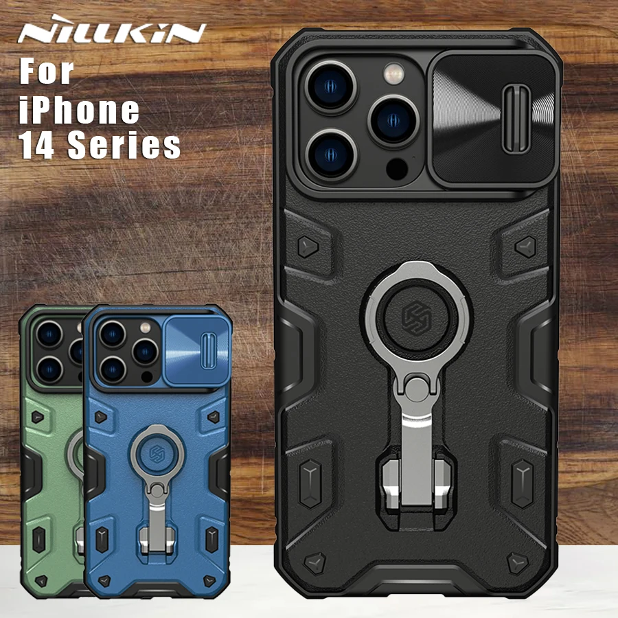 NILLKIN For iPhone 14 Pro Max Plus Case Armor Pro Back Cover Slide Lens Protection Camera Protection Case for iPhone 14 Pro 5G
NILLKIN For iPhone 14 Pro Max Plus Case Armor Pro Back Cover Slide Lens Protection Camera Protection Case for iPhone 14 Pro 5G