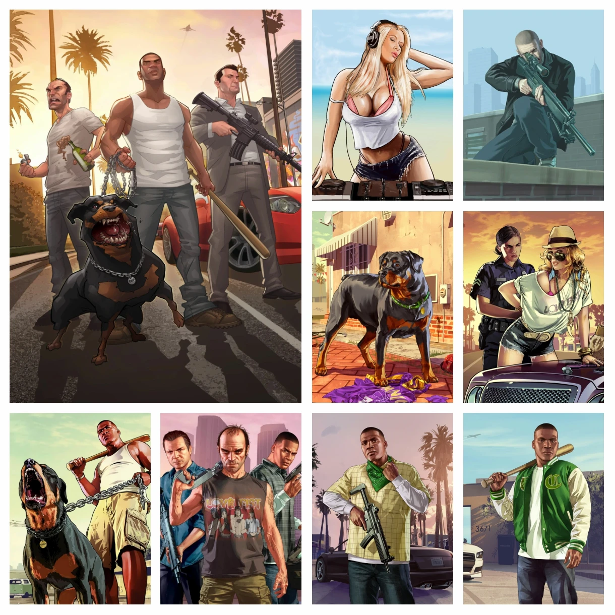 Grand Theft Auto Diamond Rhinestones Painting Adventure Game Art Cross Stitch Kits Embroidery Picture Mosaic Bedroom Home Decor
Grand Theft Auto Diamond Rhinestones Painting Adventure Game Art Cross Stitch Kits Embroidery Picture Mosaic Bedroom Home Decor