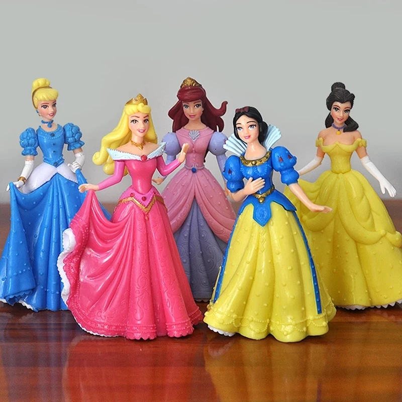 Disney 5pcs/lot Princess Snow White Belle Sleeping Beauty Princess Doll Ornaments Decorations Action Figures Toys
Disney 5pcs/lot Princess Snow White Belle Sleeping Beauty Princess Doll Ornaments Decorations Action Figures Toys