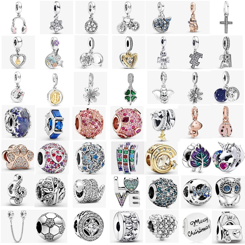 New Fashion Original Footprint Kitten Mushroom Pendant Starry Flower Beads Fit Original Pandora Ladies Bracelet Gift 
New Fashion Original Footprint Kitten Mushroom Pendant Starry Flower Beads Fit Original Pandora Ladies Bracelet Gift