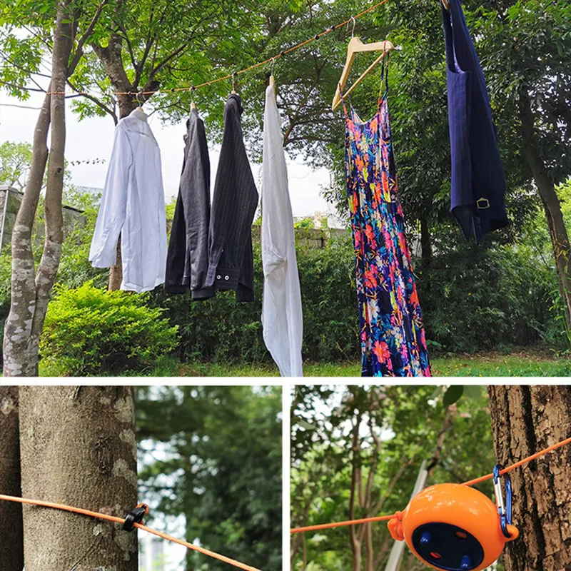 8m Non-Perforated Clothesline Retractable Portable Travel Drying Rack Outdoor Camping Windproof Portable Hanging Rack Clothing
8m Non-Perforated Clothesline Retractable Portable Travel Drying Rack Outdoor Camping Windproof Portable Hanging Rack Clothing
