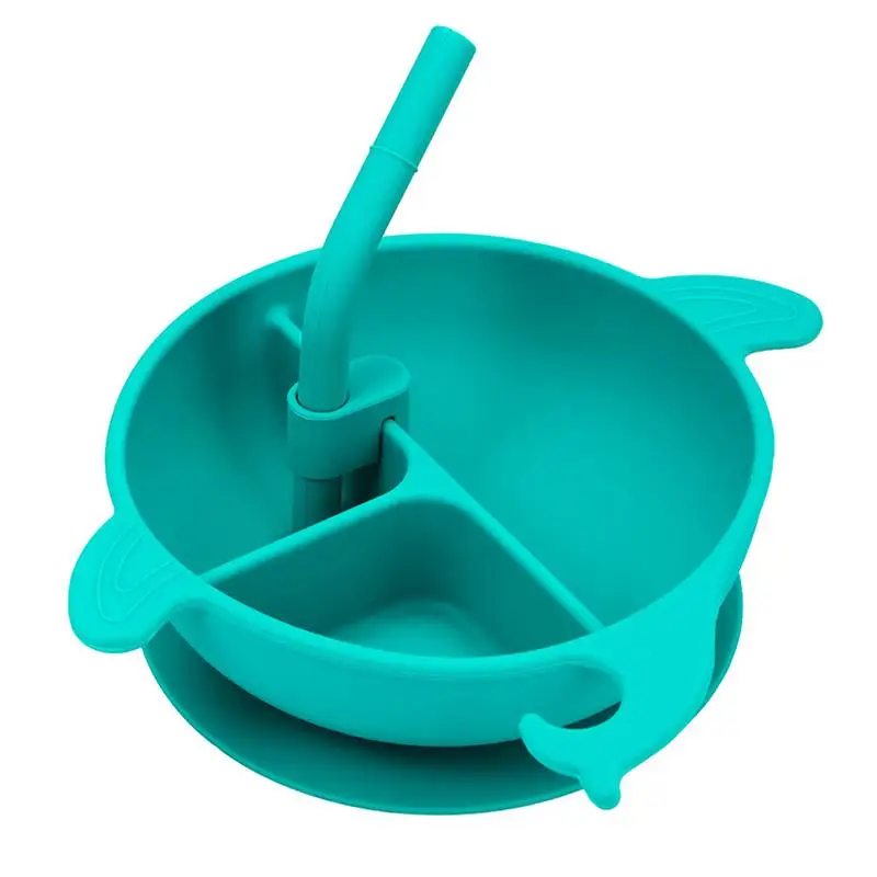 children's dishes Baby Bowl Suction Silicone Infant Bowl 3 Grids Animal Shape Children Plate with Straw
children's dishes Baby Bowl Suction Silicone Infant Bowl 3 Grids Animal Shape Children Plate with Straw