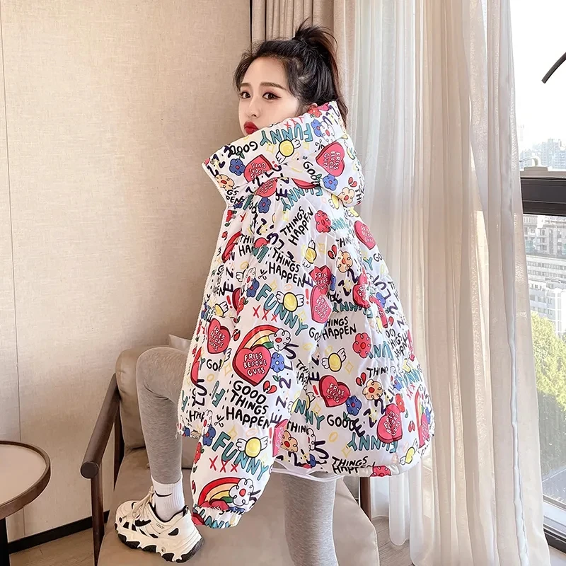 2022 New Winter Down Cotton Jacket Women Parkas Coat Short Hooded Thick Cotton Padded Parka Female Jackets Student Warm Outwear
2022 New Winter Down Cotton Jacket Women Parkas Coat Short Hooded Thick Cotton Padded Parka Female Jackets Student Warm Outwear