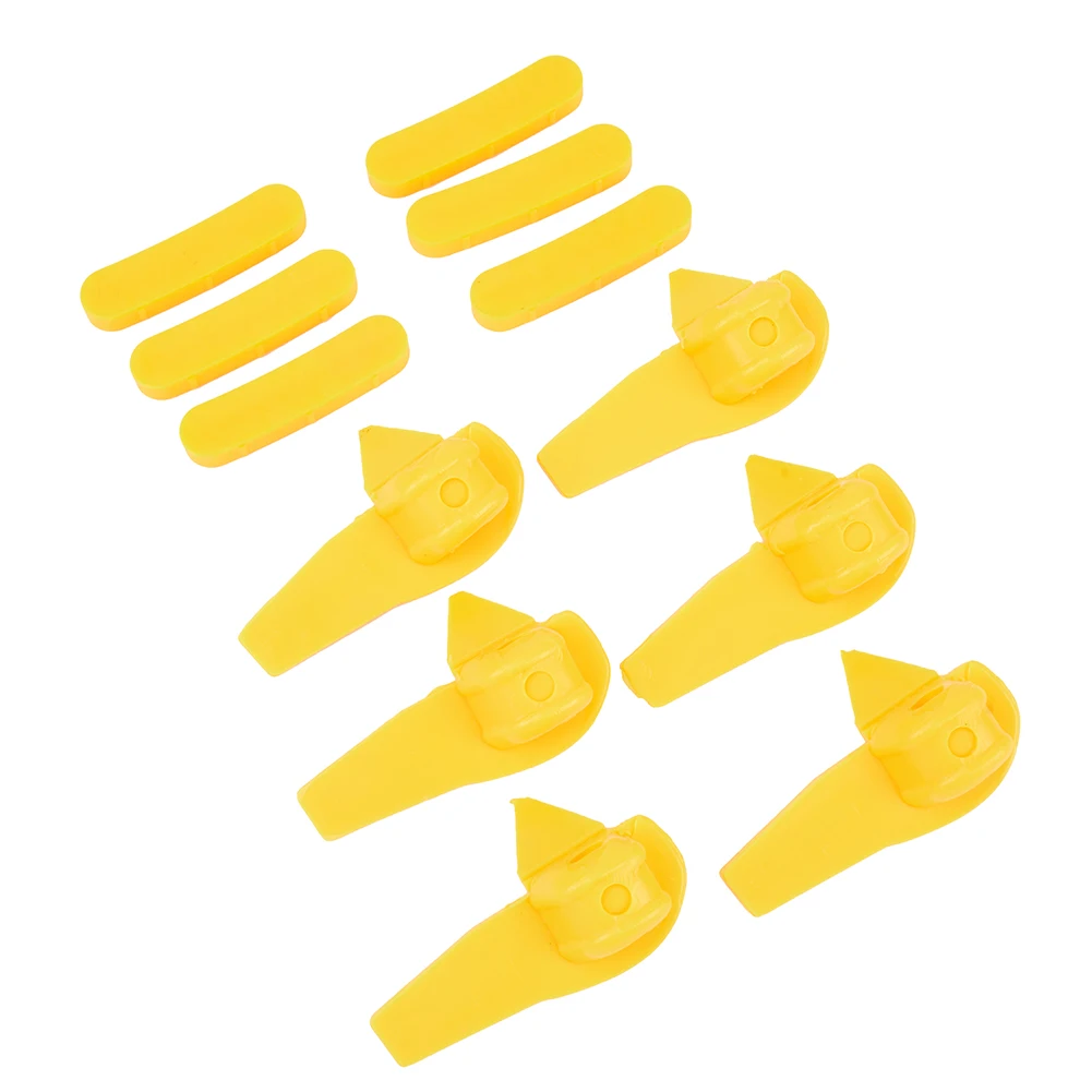 12Pcs Car Tire Changer Nylon Mount Demount Duck Head Insert Tyre Rim Protector Yellow Tire Repair Tools Accessories
12Pcs Car Tire Changer Nylon Mount Demount Duck Head Insert Tyre Rim Protector Yellow Tire Repair Tools Accessories