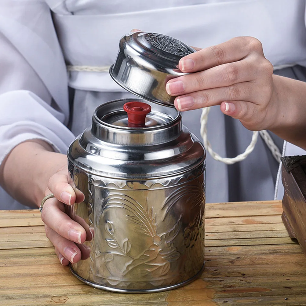 Stainless Steel Tea Caddy Tea Packaging Iron Box Household Portable Mini Metal Tea Box Small Sealed Tea Canister Food Container
Stainless Steel Tea Caddy Tea Packaging Iron Box Household Portable Mini Metal Tea Box Small Sealed Tea Canister Food Container