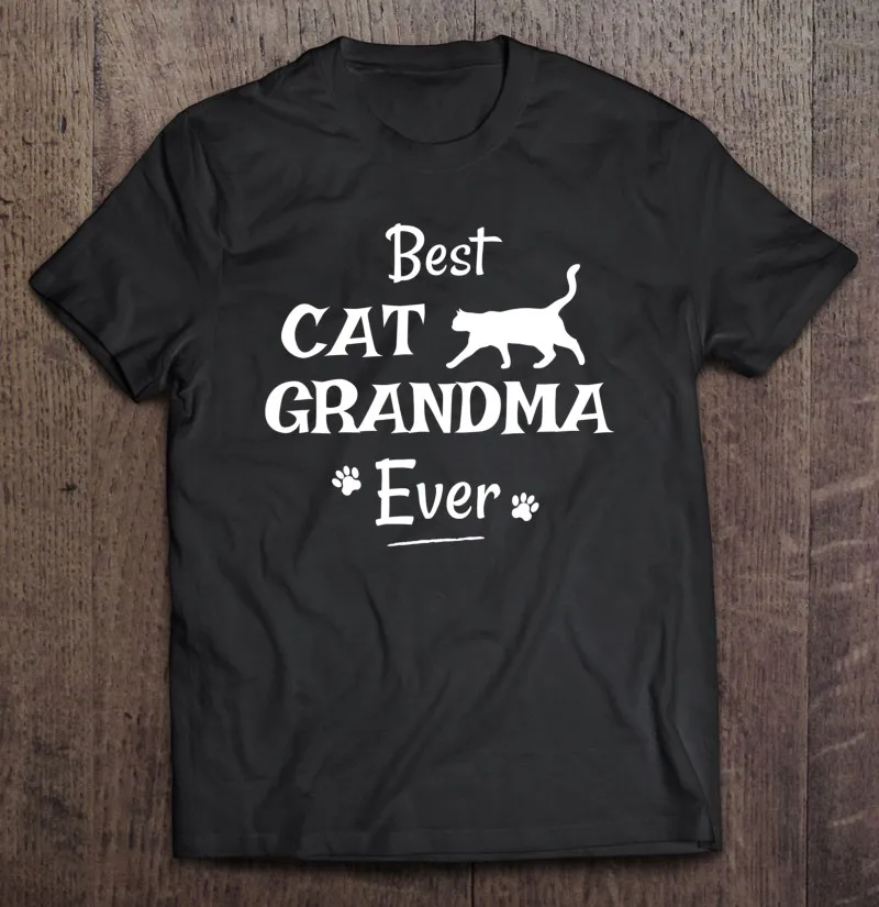Best Cat Grandma Ever Novelty Gift From Cat T-Shirt Own Design Plus Size Men T-Shirt Men Clothing Cotton Men T-Shirt Essential
Best Cat Grandma Ever Novelty Gift From Cat T-Shirt Own Design Plus Size Men T-Shirt Men Clothing Cotton Men T-Shirt Essential