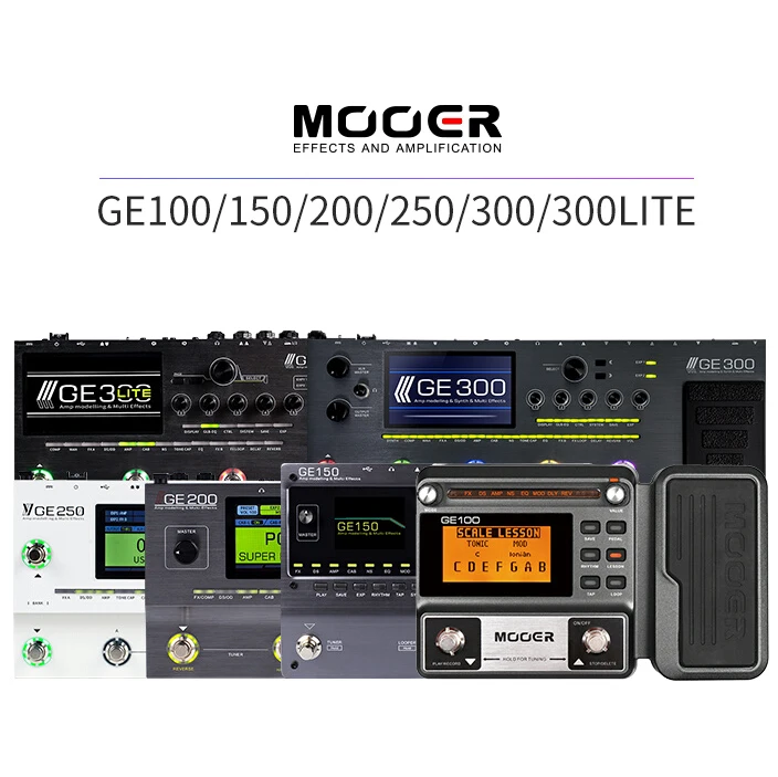 Mooer Guitar Pedal Multi-effects Processor Effect Pedal with Loop Recording GE100 GE150 GE200 GE250 GE300 GE300LT lite
Mooer Guitar Pedal Multi-effects Processor Effect Pedal with Loop Recording GE100 GE150 GE200 GE250 GE300 GE300LT lite
