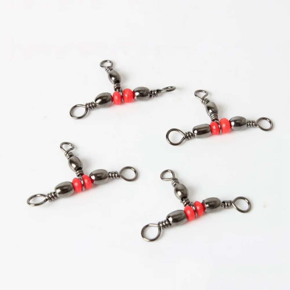 100pcs Fishing Three-way Swivels Triple Swivels Connectors Fishing Swivel Tackle Accessories (Red)
100pcs Fishing Three-way Swivels Triple Swivels Connectors Fishing Swivel Tackle Accessories (Red)