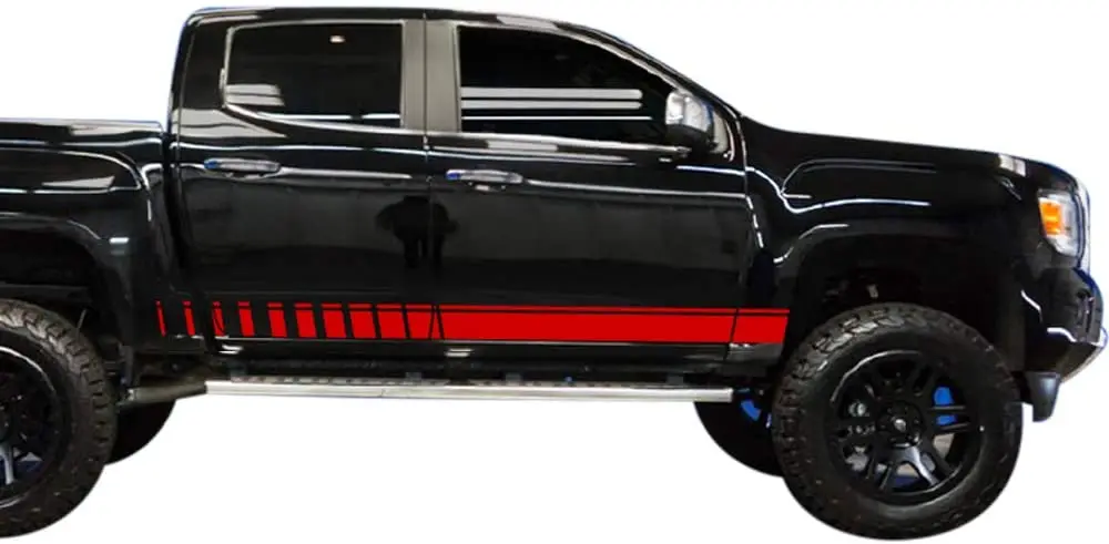 Наклейка с пузырьками для гоночных боковых полос, графическая наклейка, совместимая с GMC кабиной команды кабины
Наклейка с пузырьками для гоночных боковых полос, графическая наклейка, совместимая с GMC кабиной команды кабины