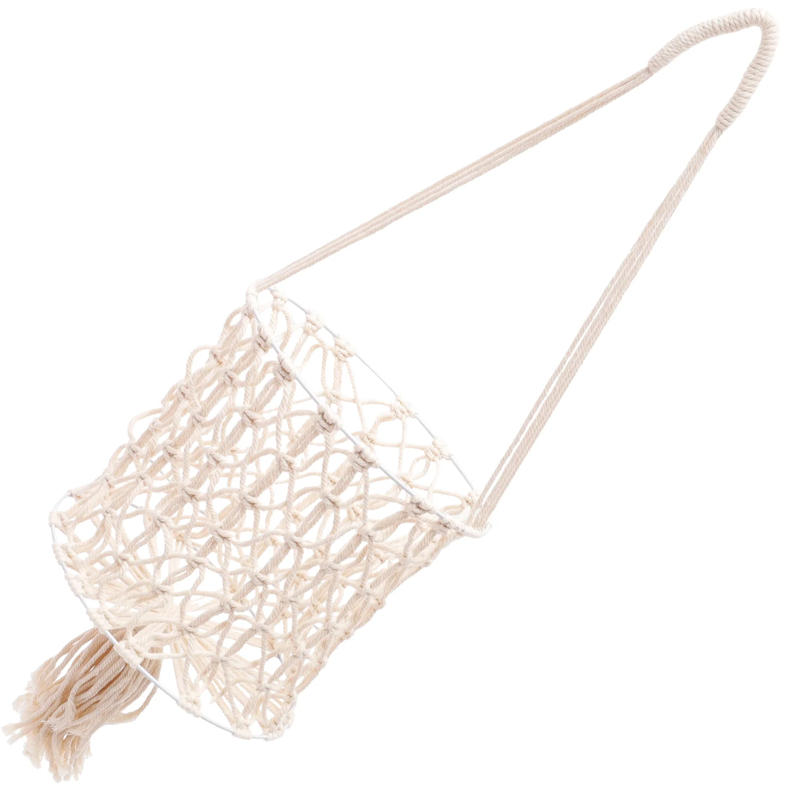 Basket Hanging Fruit Macrame Cotton Multi Decorative Vegetable Convenient Function Bohemia Kitchen Style Rope Made Hand Storage
Basket Hanging Fruit Macrame Cotton Multi Decorative Vegetable Convenient Function Bohemia Kitchen Style Rope Made Hand Storage