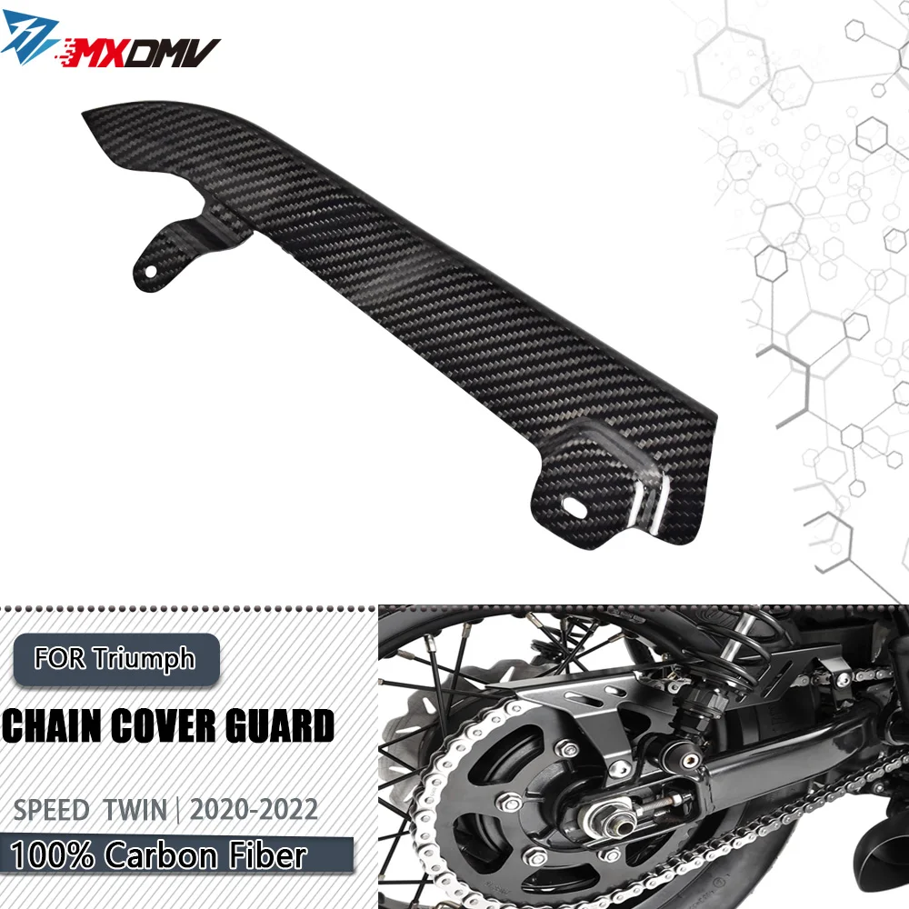 for Triumph Speed Twin Thruxton 2021-2023 Motorcycle Chain Cover Guard Carbon Fiber Modification Accessories
for Triumph Speed Twin Thruxton 2021-2023 Motorcycle Chain Cover Guard Carbon Fiber Modification Accessories