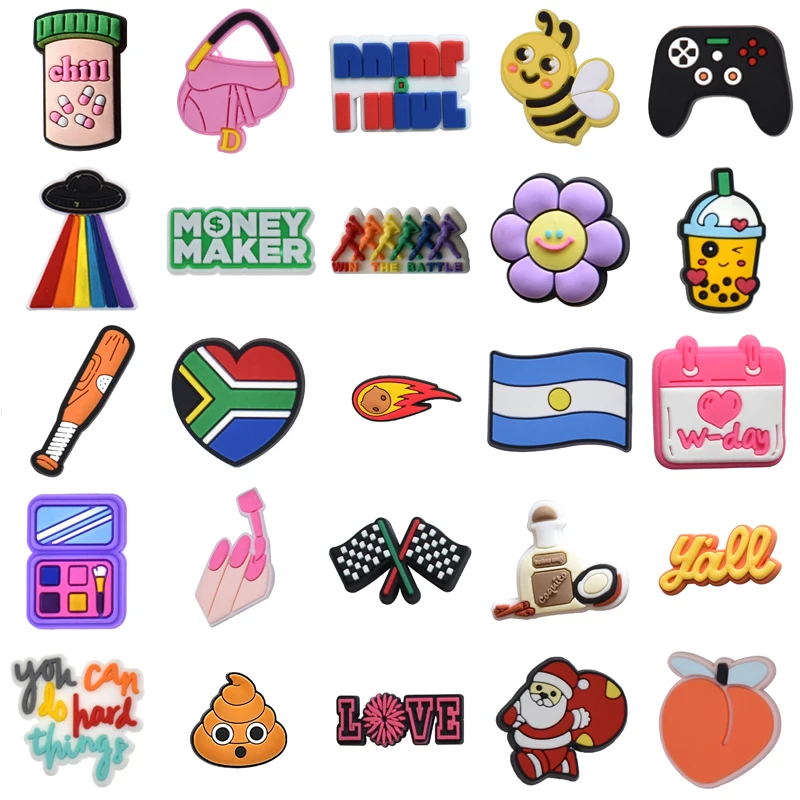 Women Charm Kids Decorations for Crocs Gifts Wholesale Bulk Shoe Charms Packs Para Pins Set Jeans Shoes Accessories Boy Men Girl
Women Charm Kids Decorations for Crocs Gifts Wholesale Bulk Shoe Charms Packs Para Pins Set Jeans Shoes Accessories Boy Men Girl