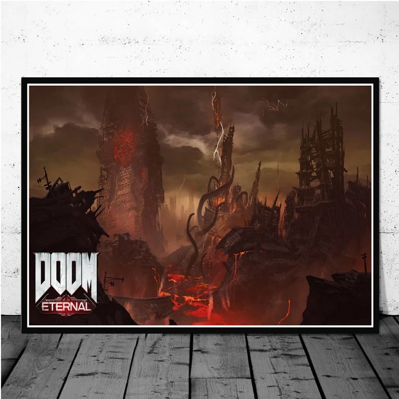 Halo Video Games the Ultimate Doom poster and print Canvas Painting Art wall pictures aesthetic room decor Plakat
Halo Video Games the Ultimate Doom poster and print Canvas Painting Art wall pictures aesthetic room decor Plakat