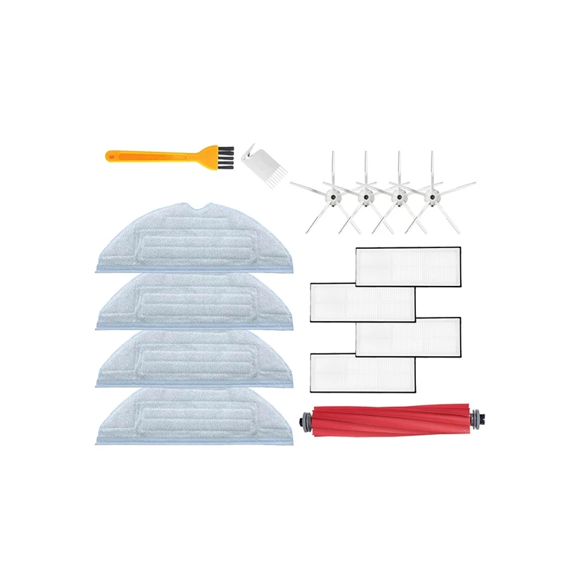 For Xiaomi Roborock S7 T7S T7PLUS Main Side Brush Mops Cloths HEPA Filter Kit Vacuum Cleaner Spare Parts Accessories
For Xiaomi Roborock S7 T7S T7PLUS Main Side Brush Mops Cloths HEPA Filter Kit Vacuum Cleaner Spare Parts Accessories