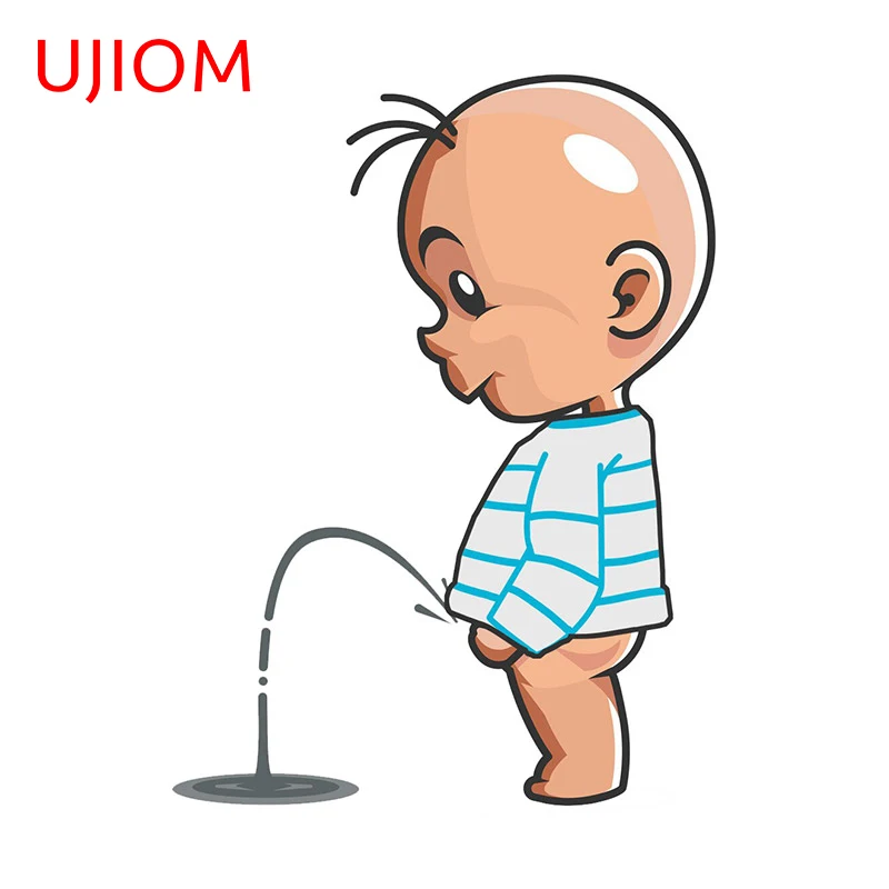UJIOM 13cm x 9.5cm Baby Pee Clipart Wall Sticker Waterproof Anime Decal Creative Cute Bathroom Refrigerator Cartoon Stickers
UJIOM 13cm x 9.5cm Baby Pee Clipart Wall Sticker Waterproof Anime Decal Creative Cute Bathroom Refrigerator Cartoon Stickers