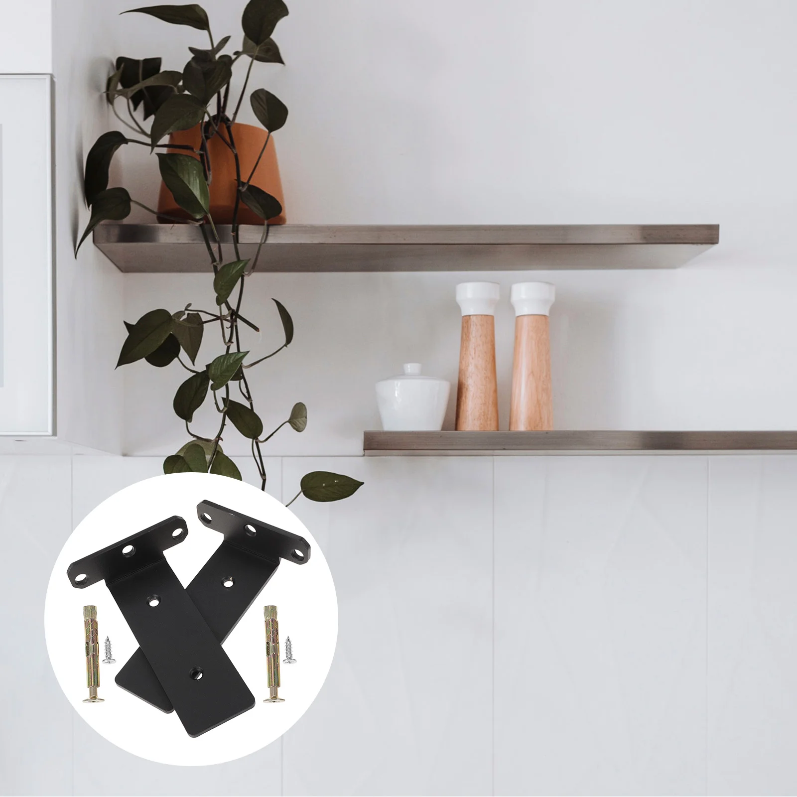 2 Pcs Wrought Iron Shelf Bracket Shelving Brackets Metal Scroll Shelf Bracket Floating Shelves Hardware Metal Holder
2 Pcs Wrought Iron Shelf Bracket Shelving Brackets Metal Scroll Shelf Bracket Floating Shelves Hardware Metal Holder