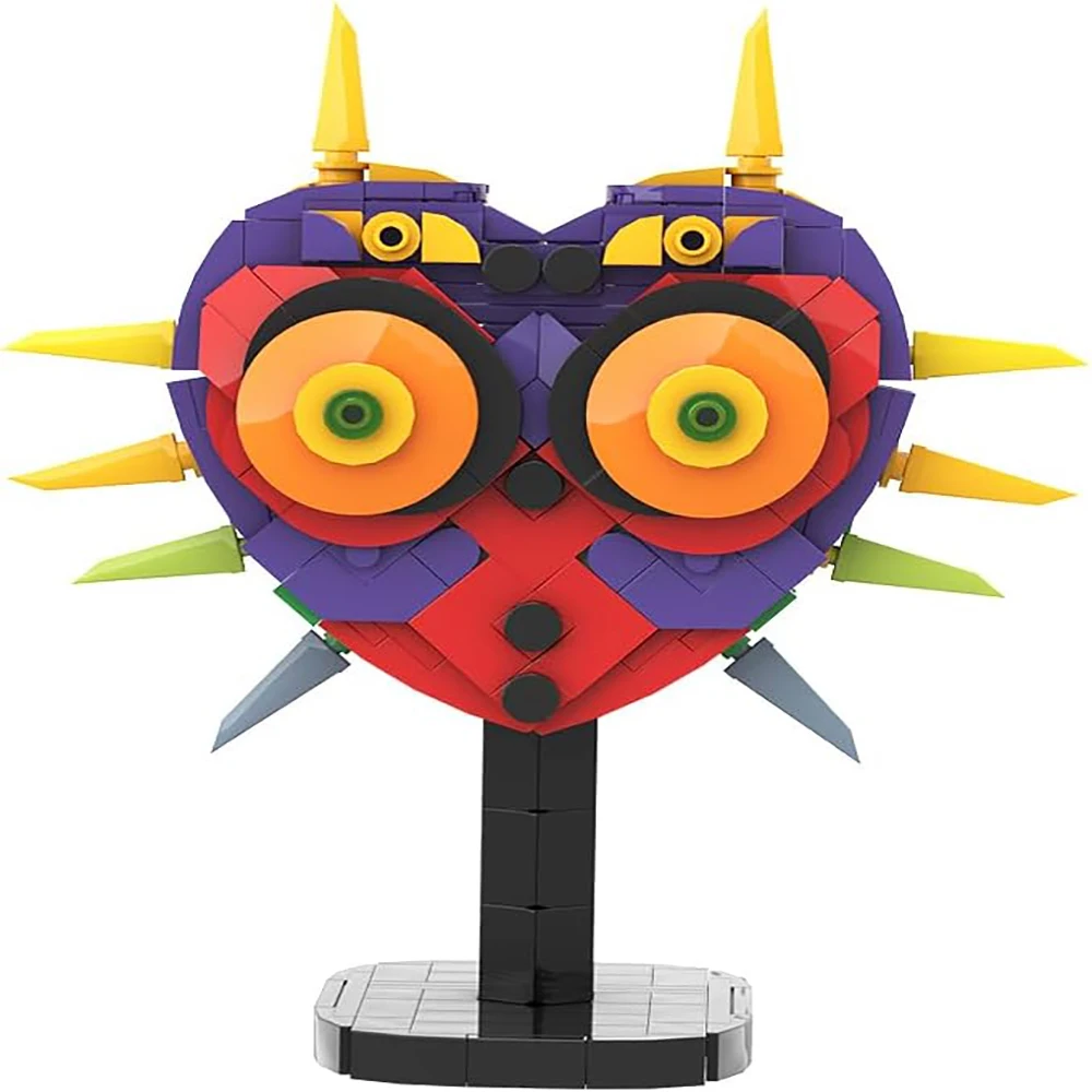 Majora's Mask Building Kit, Unique BOTW Decorations and Building Toys Gifts for Boys Kids Ages 6-12 Year Old (301 Pieces)
Majora's Mask Building Kit, Unique BOTW Decorations and Building Toys Gifts for Boys Kids Ages 6-12 Year Old (301 Pieces)