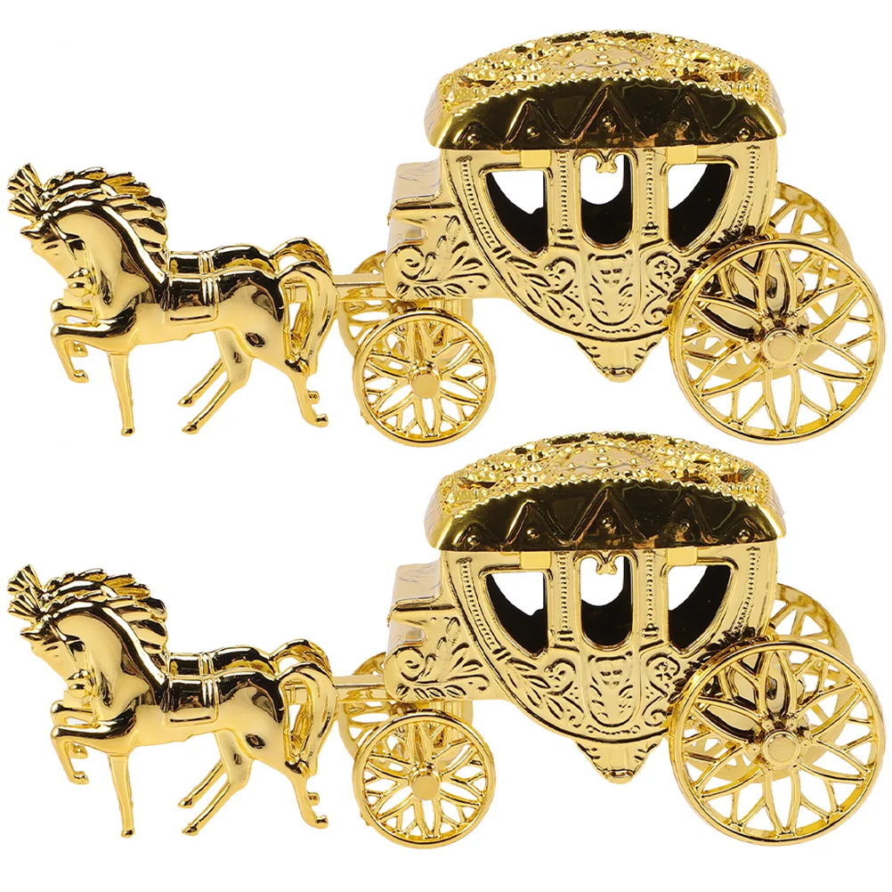 2pcs Candy Packaging Boxes Exquisite Cart Shape Wedding Candy Boxes Party Favor Boxes
2pcs Candy Packaging Boxes Exquisite Cart Shape Wedding Candy Boxes Party Favor Boxes
