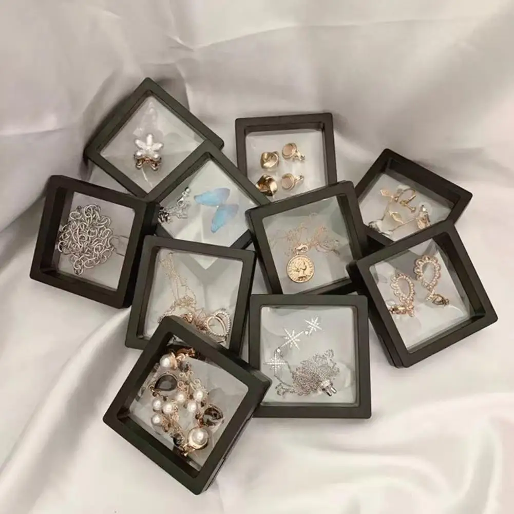 5Pcs Jewelry Organizer Holder Floating Picture Frame Shadow Jewelry Box Ring Pendant Holder Jewelry Stone Presentation Case
5Pcs Jewelry Organizer Holder Floating Picture Frame Shadow Jewelry Box Ring Pendant Holder Jewelry Stone Presentation Case