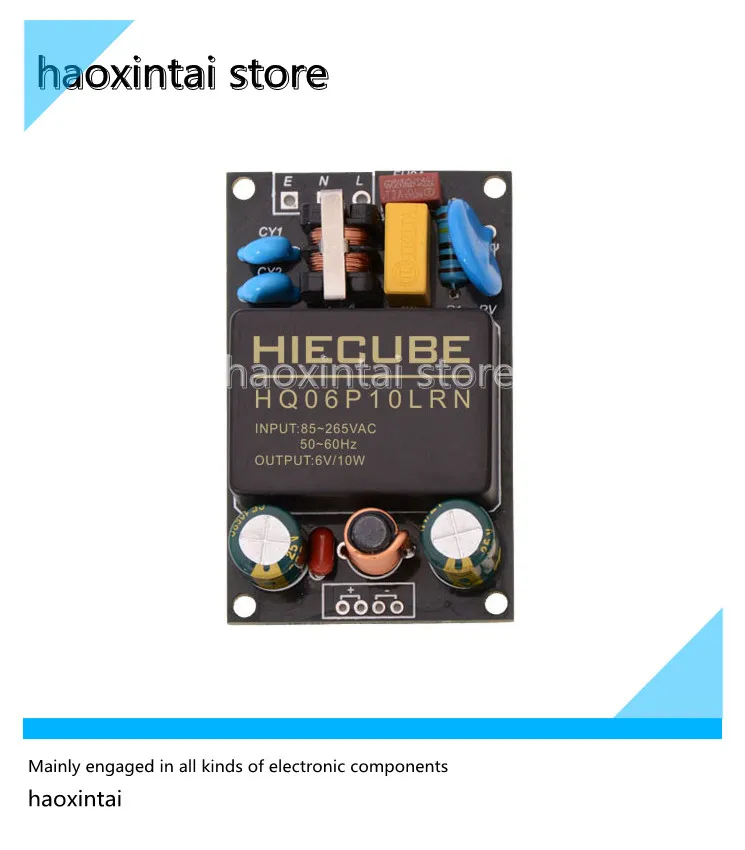 1PCS acdc switching power supply module 220v to 6v1.6a DEMO board with EMC filter isolation voltage regulator small size
1PCS acdc switching power supply module 220v to 6v1.6a DEMO board with EMC filter isolation voltage regulator small size