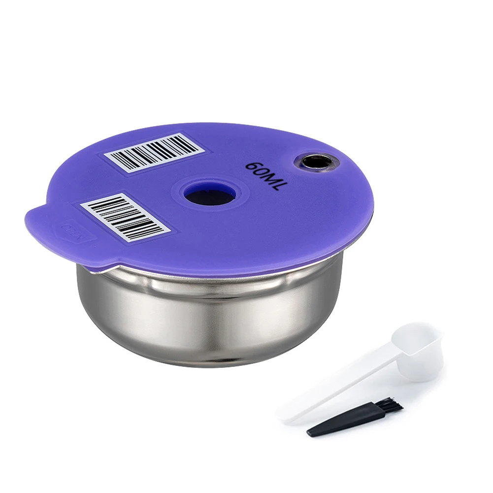 Capsule Cup Coffee Filter 200ml Brush Spoon Stainless Steel 180ml 220ml Capsules For Machine Food Grade Silicone
Capsule Cup Coffee Filter 200ml Brush Spoon Stainless Steel 180ml 220ml Capsules For Machine Food Grade Silicone